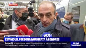 "Je viens quand même": malgré les critiques, Éric Zemmour arrive à Londres