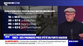 SNCF: "Les prix vont continuer d'augmenter", affirme Fabien Villedieu (délégué SUD-Rail)