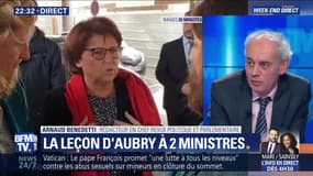 La colère de Martine Aubry contre deux ministres en visite à Lille