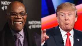 Samuel L. Jackson et Donald Trump.