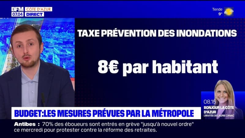 Ordures ménagères, taxe prévention inondation: les mesures pour le budget de la métropole de Nice