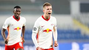 Dani Olmo avec Leipzig