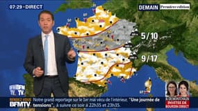 La météo pour ce vendredi 3 mai 2019