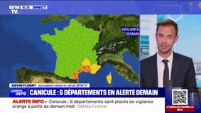 Canicule : 6 départements placés en vigilance orange pour vendredi