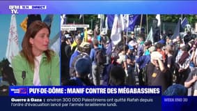 Mégabassines: "C'est de l'accaparement d'eau par 0,6% des agriculteurs du Puy-de-Dôme" déplore Marine Tondelier