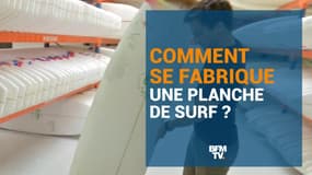 Dans les coulisses de la fabrication des planches de surf