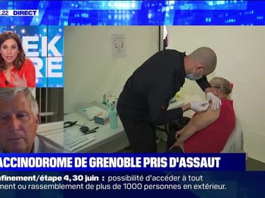 Le vaccinodrome de Grenoble pris d'assaut - 30/04