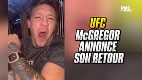 MMA-UFC: McGregor annonce son retour en juin 2024