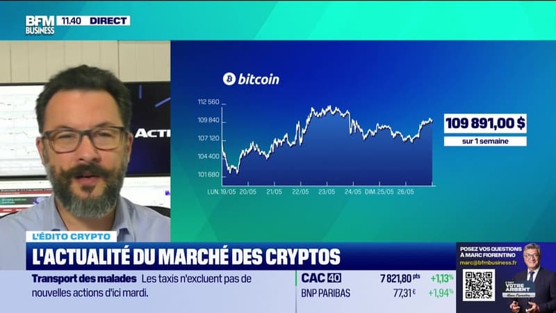 L'édito crypto : Le Bitcoin toujours proche des records - 26/05
