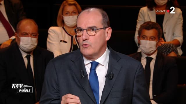 Jean Castex sur France 2, le 24 septembre 2020