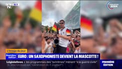 Un saxophoniste allemand devient la mascotte de l'Euro 2024