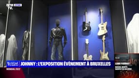 Guitares, costumes, reconstitution du bureau: l'exposition évènement sur Johnny Hallyday à Bruxelles