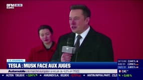 Tesla: Elon Musk face aux juges