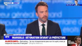 Loïc Signor (Renaissance) sur la détonation entendue à Marseille: "La CGT passe des paroles aux actes"