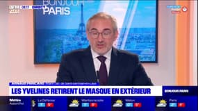 Yvelines: pour le maire de Saint-Germain-en-Laye, la fin du port du masque à l'extérieur n'est "pas une bonne nouvelle"