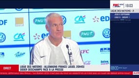 Deschamps : "Je ne suis pas fermé sur un système"