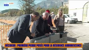 DÉCIDEUR : Première Pierre posée pour la résidence Arborescence