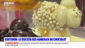 Sisteron : les moutons en chocolat ont du succès  