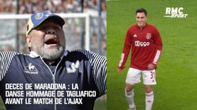 Décès de Maradona : La danse hommage de Tagliafico avant le match de l'Ajax