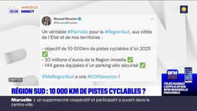 Provence-Alpes-Côte d'Azur: objectif 10.000 km de pistes cyclables d'ici 2025