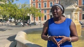 Mama, expulsée du site Emmaüs de la Pointe-Rouge à Marseille.