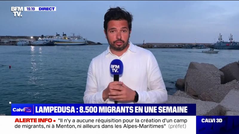 Lampedusa: les arrivées de migrants se poursuivent sur l'île italienne