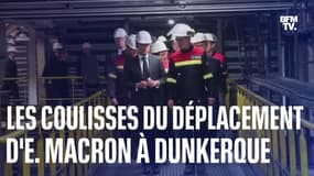 Visite d'usine et casserolade: les coulisses du déplacement d'Emmanuel Macron à Dunkerque 
