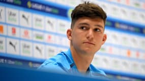 Leonardo Balerdi avec l'OM.