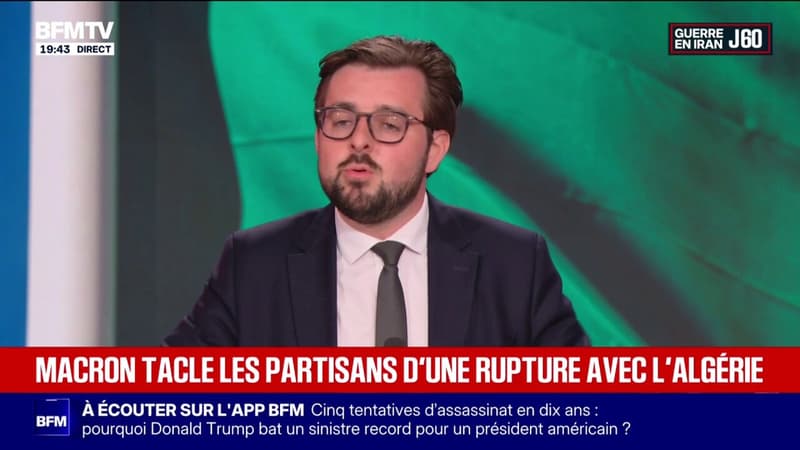 Monsieur Retailleau a pris en otage la relation franco-algérienne, affirme Philippe Brun, député PS de l'Eure