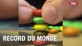 Royaume-Uni : il empile 5 M&M's et… bat le record du monde