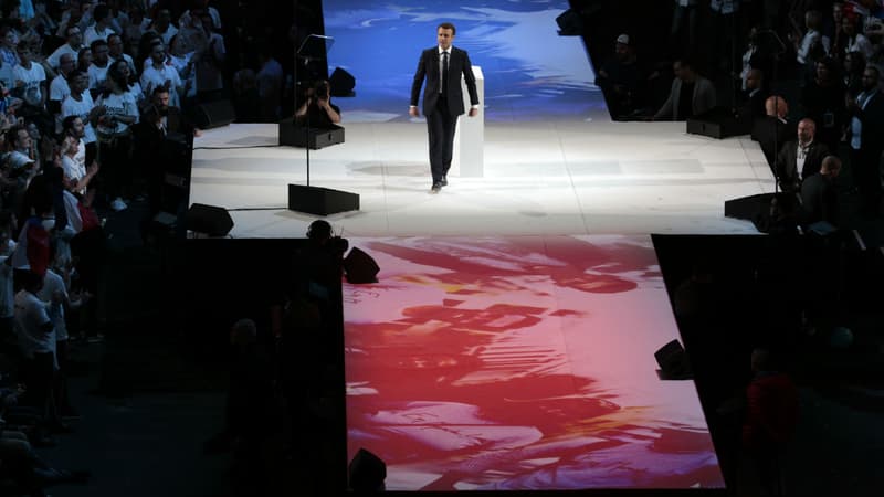 Emmanuel Macron à Bercy.