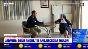 Rétrospectives janvier 2023: soeur André, 118 ans, décède à Toulon