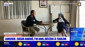 Rétrospectives janvier 2023: soeur André, 118 ans, décède à Toulon