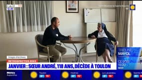 Rétrospectives janvier 2023: soeur André, 118 ans, décède à Toulon