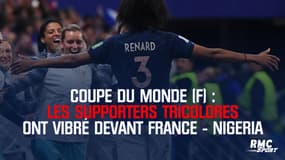 Coupe du monde (F) : Les supporters tricolores ont vibré devant France - Nigeria