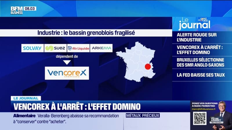 Vencorex à l'arrêt : l'effet domino