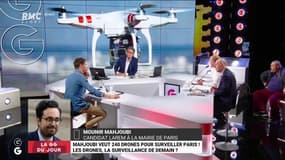 Drones, patrouilles de police municipale: Mounir Mahjoubi précise ses idées pour la sécurité à Paris