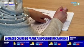 Lyon : des cours de français pour des ukrainiens