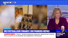 Un jeune footballeur finance 300 paniers-repas à des familles fortement touchées par la crise