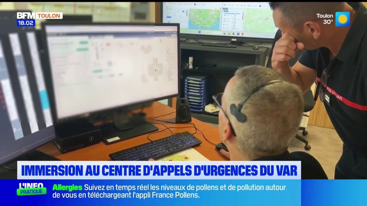 Le Muy : immersion au cœur du centre d'appels d'urgences des pompiers du Var