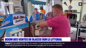 Nord: les ventes de glaces explosent sur les plages