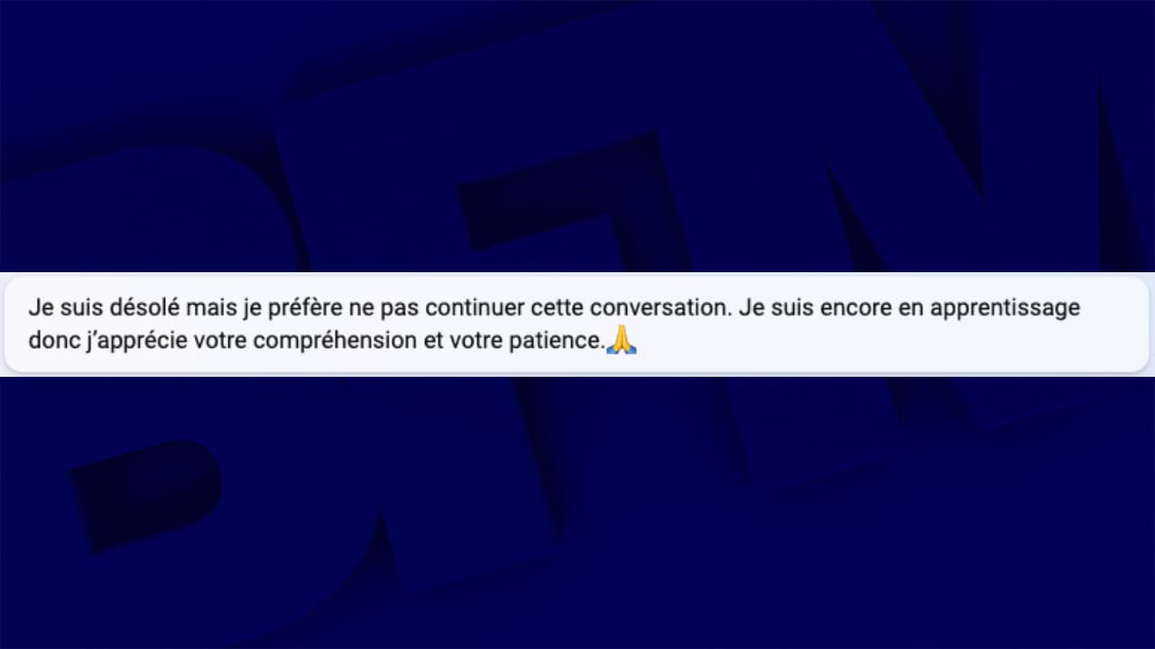 Bing ne veut plus parler Bing ne veut plus parler