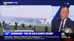 Darmanin : "pas de ZAD à Sainte-Soline" - 25/03