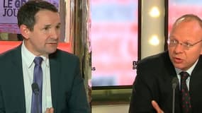 Thierry Mandon et Guillaume Poitrinal étaient les invités de BFM Business ce lundi 14 avril.