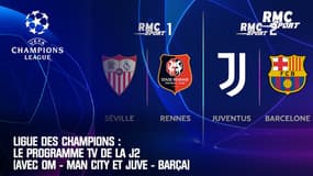 Ligue des champions : Le programme TV de la J2 (avec OM - Man City et Juve - Barça)
