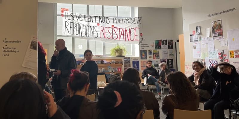 Une grève suive ce jeudi 18 avril à la Haute école des arts du Rhin.