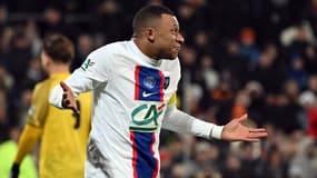 Mbappé en Coupe de France (janvier 2023)