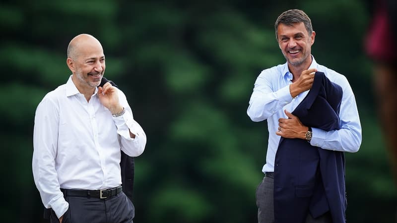 Gazidis et Maldini affichent un large sourire