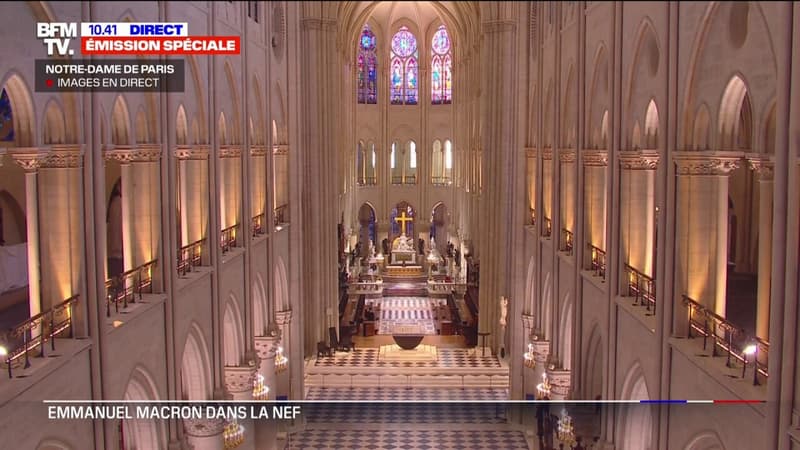 Notre-Dame de Paris: les premières images de l'intérieur de la cathédrale, cinq ans après l'incendie