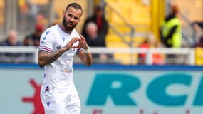 Jesé lors du match Lecce-Sampdoria (1-1, Serie A), le 16 avril 2023